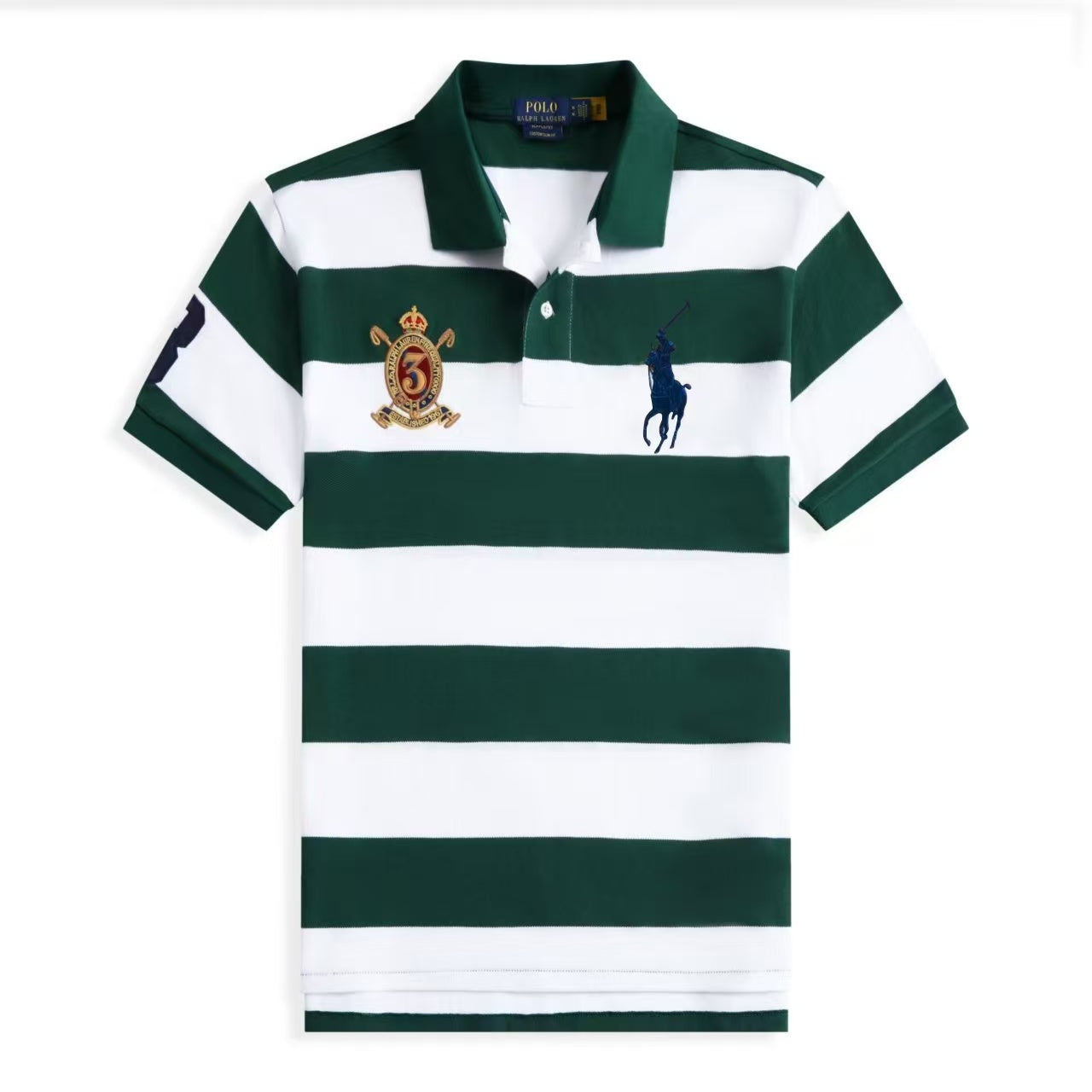 Clasic Fit Big Pony Mesh Polo Shirt