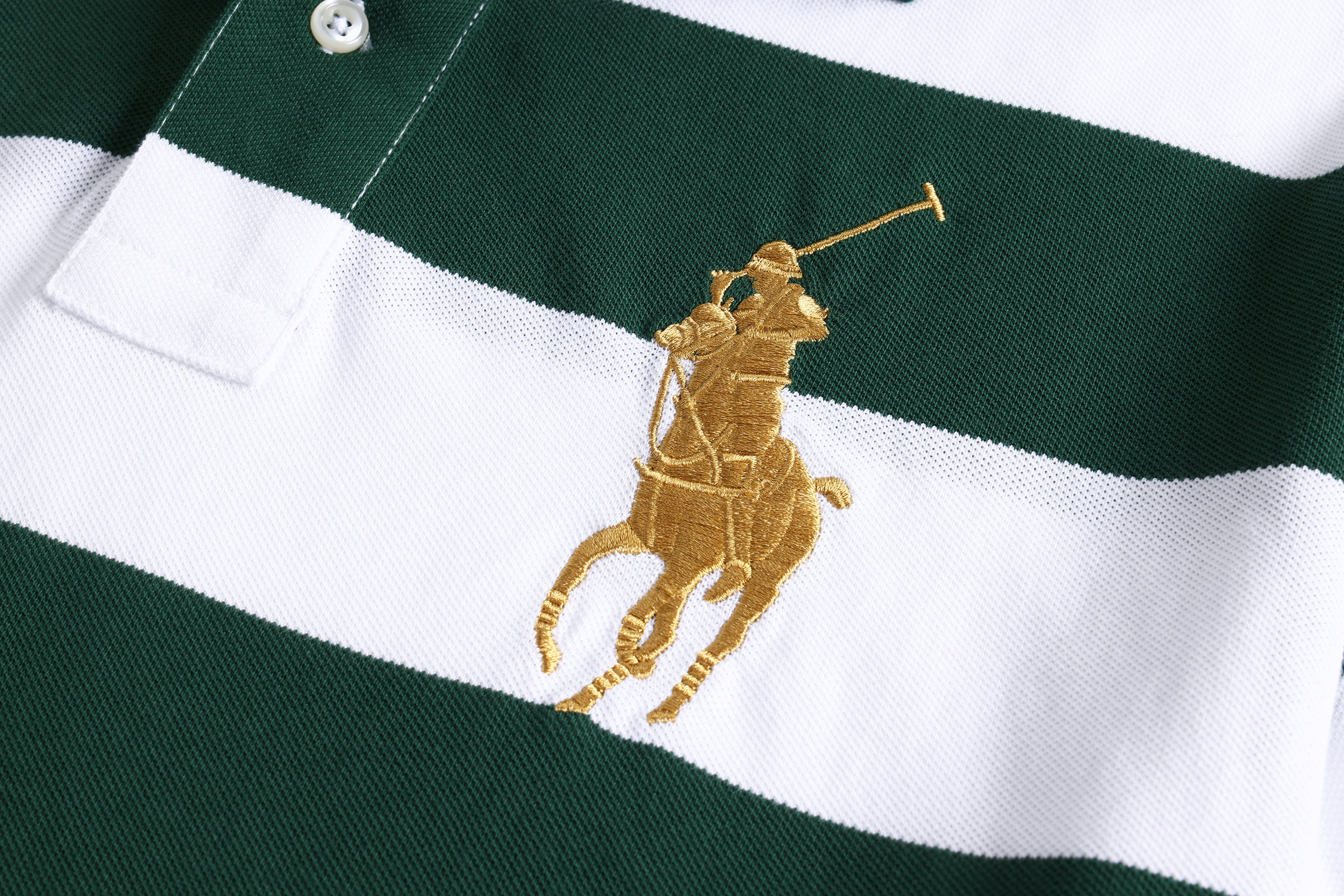 Clasic Fit Big Pony Mesh Polo Shirt