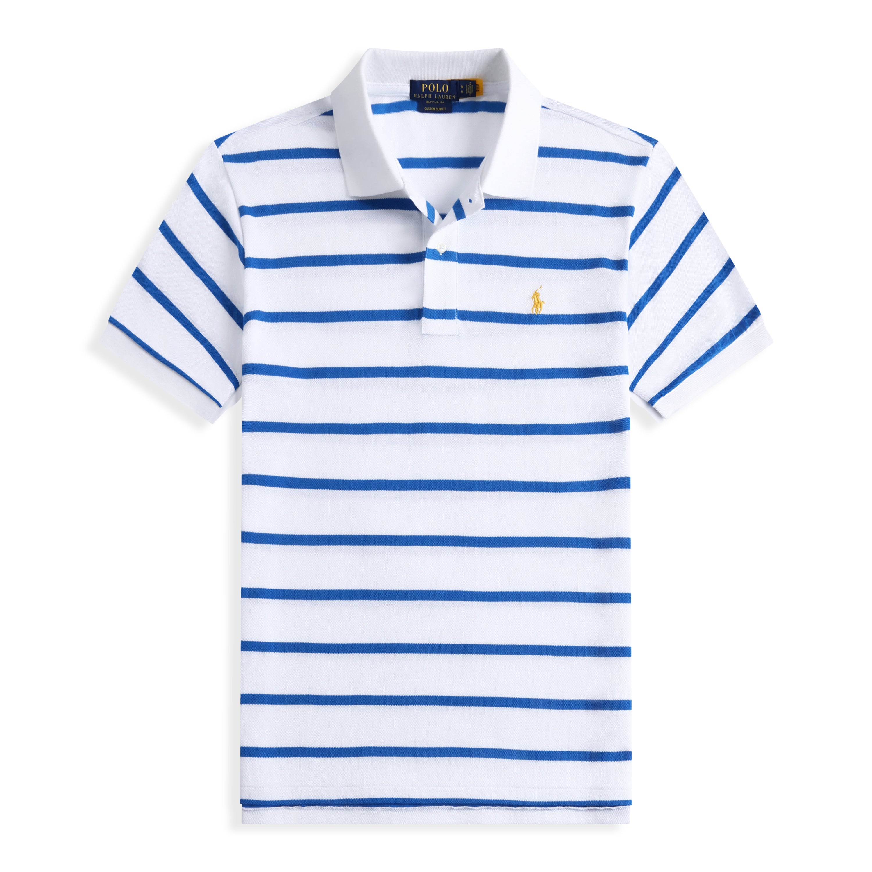 Vintage striped polo shirt