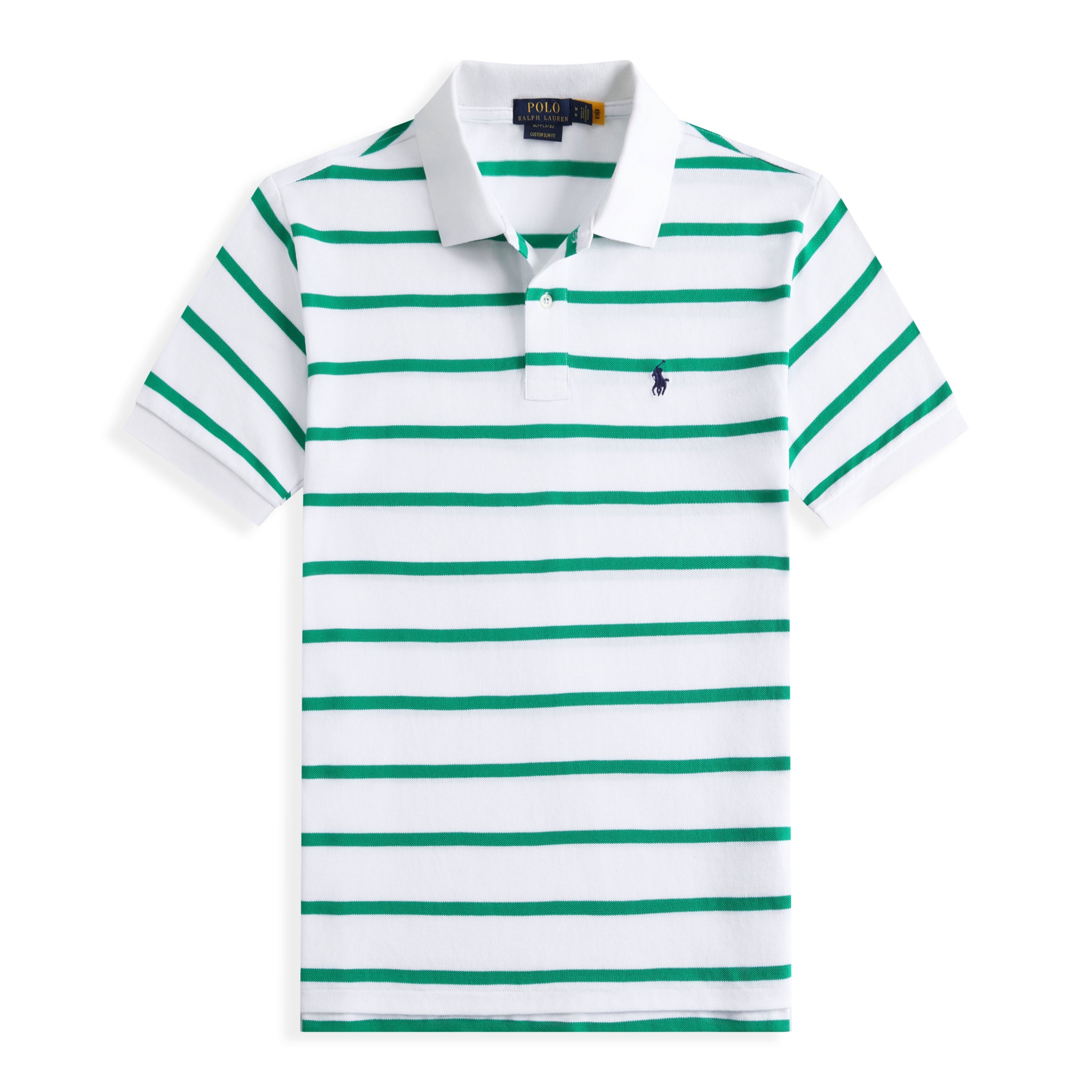 Vintage striped polo shirt