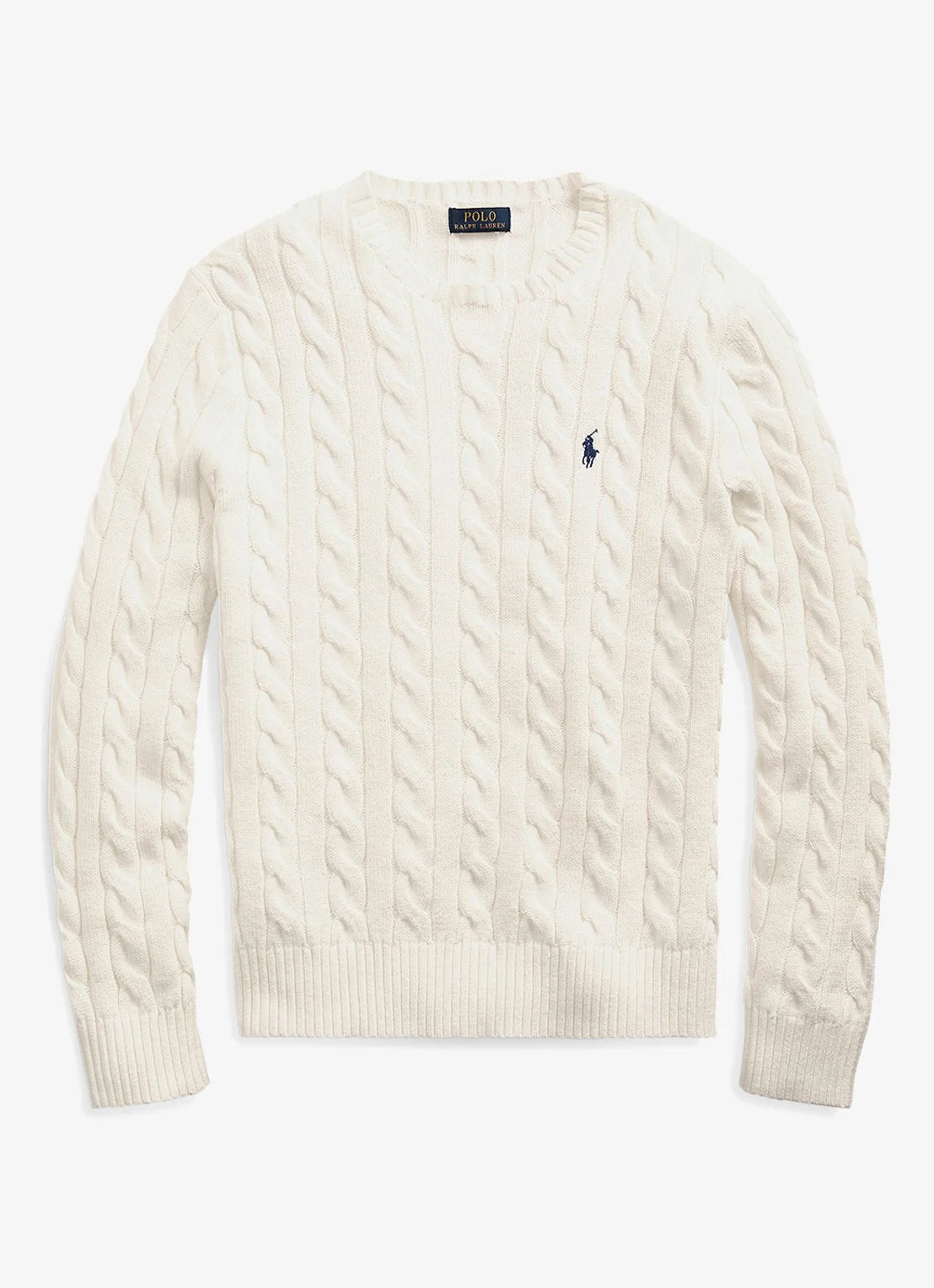 Cable-Knit Cotton Jumper
