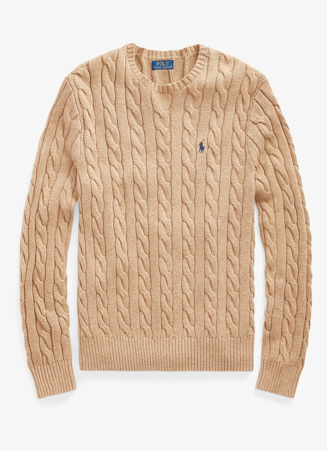 Cable-Knit Cotton Jumper
