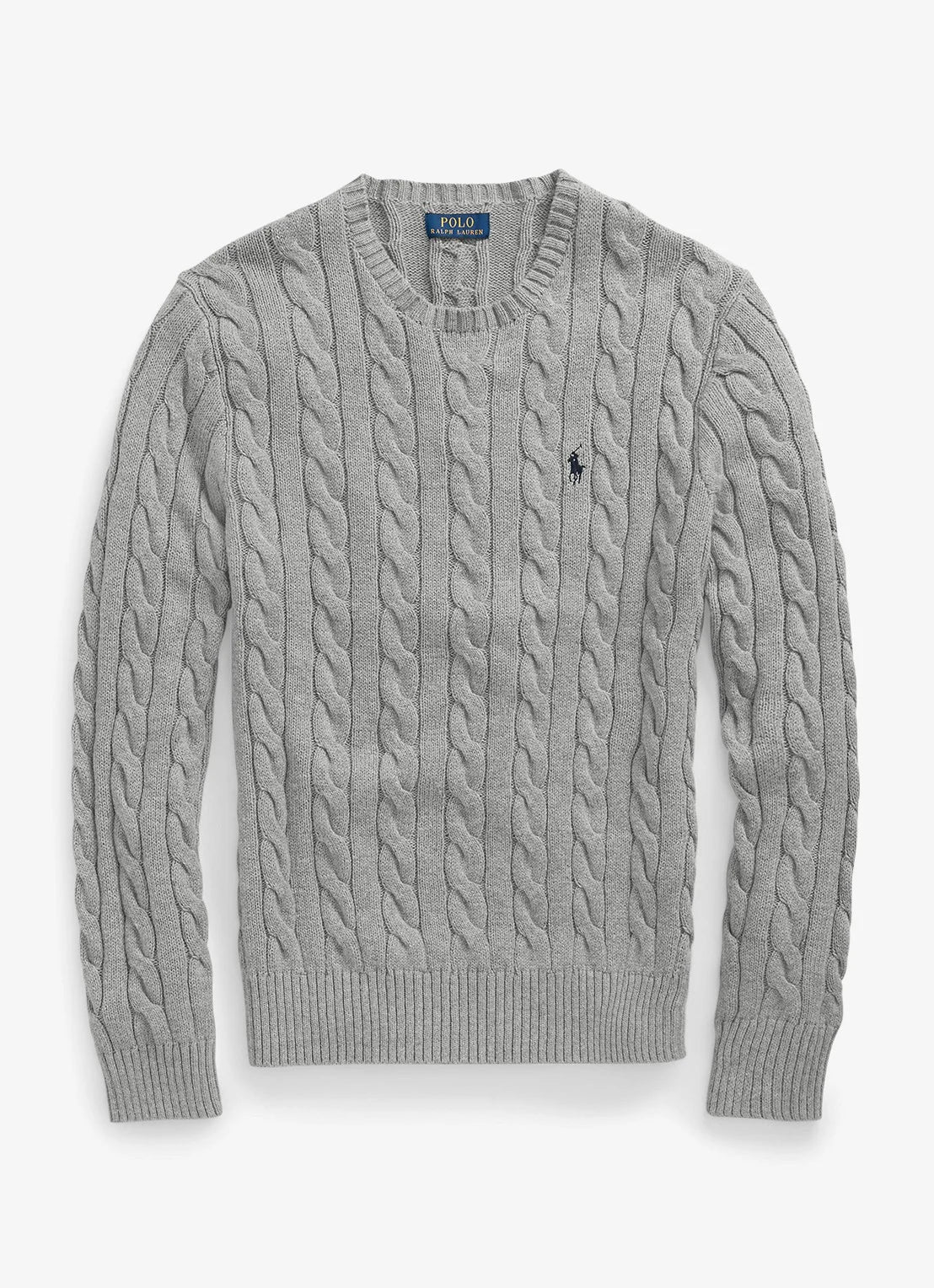 Cable-Knit Cotton Jumper