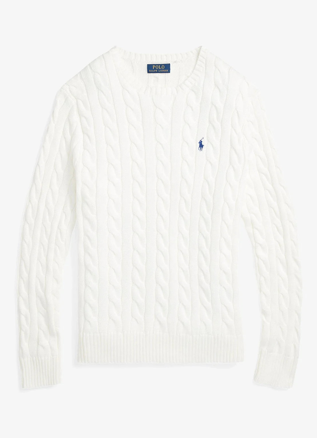 Cable-Knit Cotton Jumper