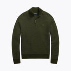 Washable Wool Quarter-Zip Sweater