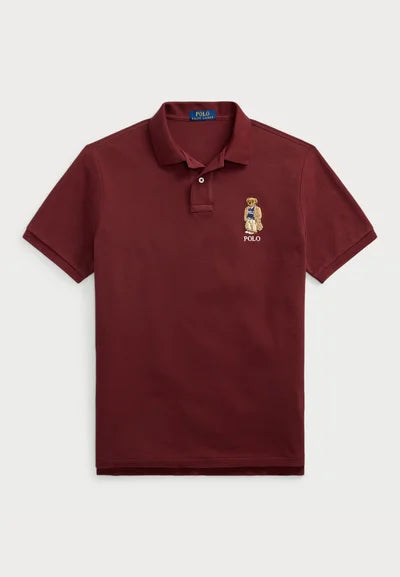 Polo Bear Mesh Polo Shirt