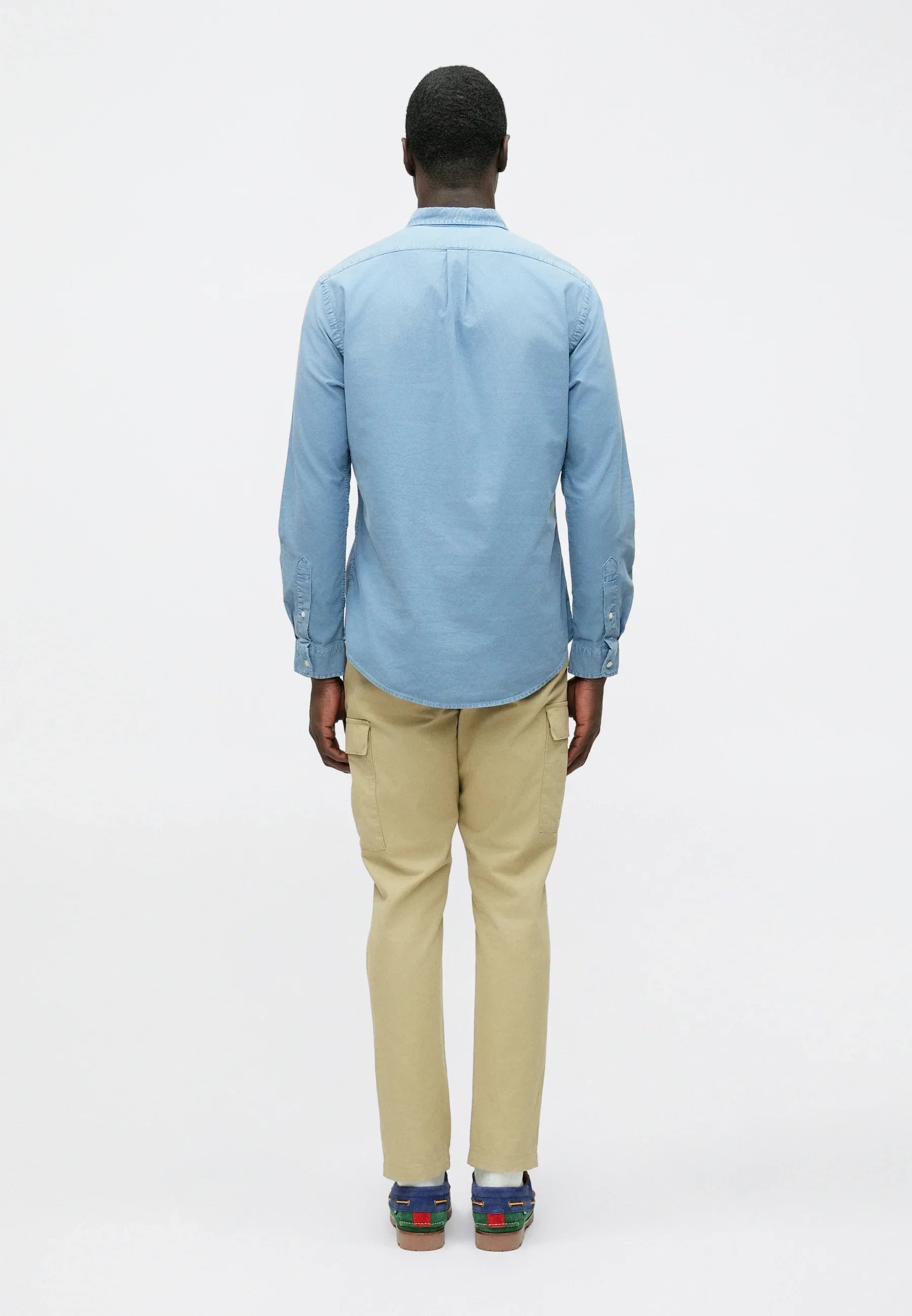 Slim Fit Garment-Dyed Oxford Shirt