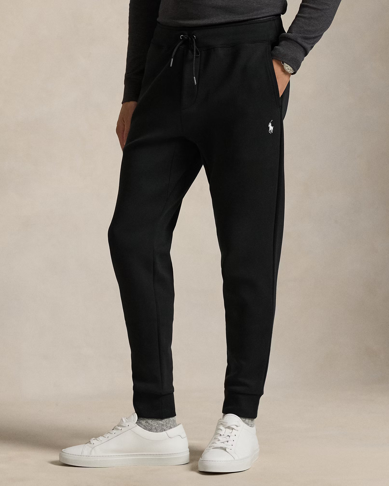 Double-knit jogging bottoms