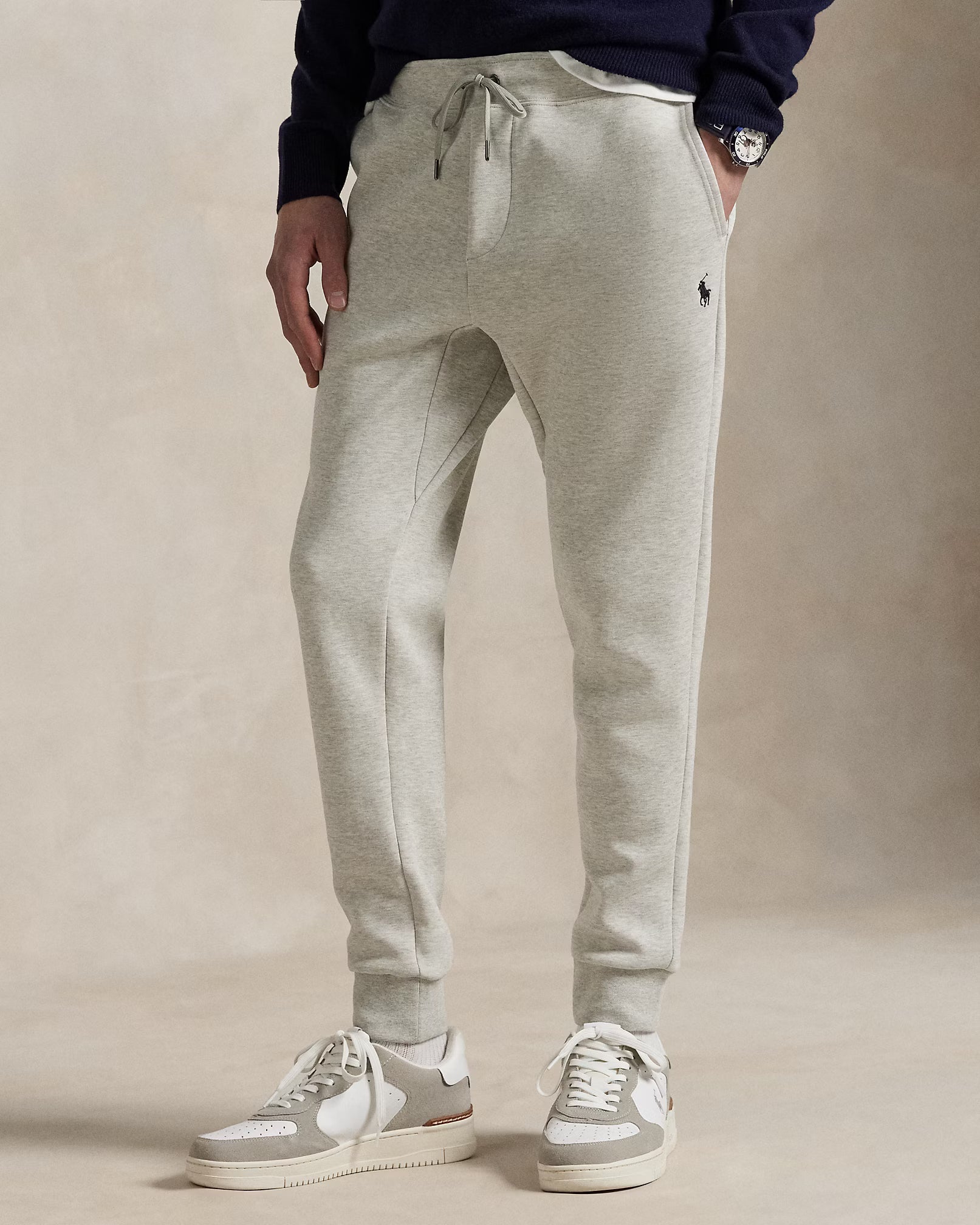 Double-knit jogging bottoms
