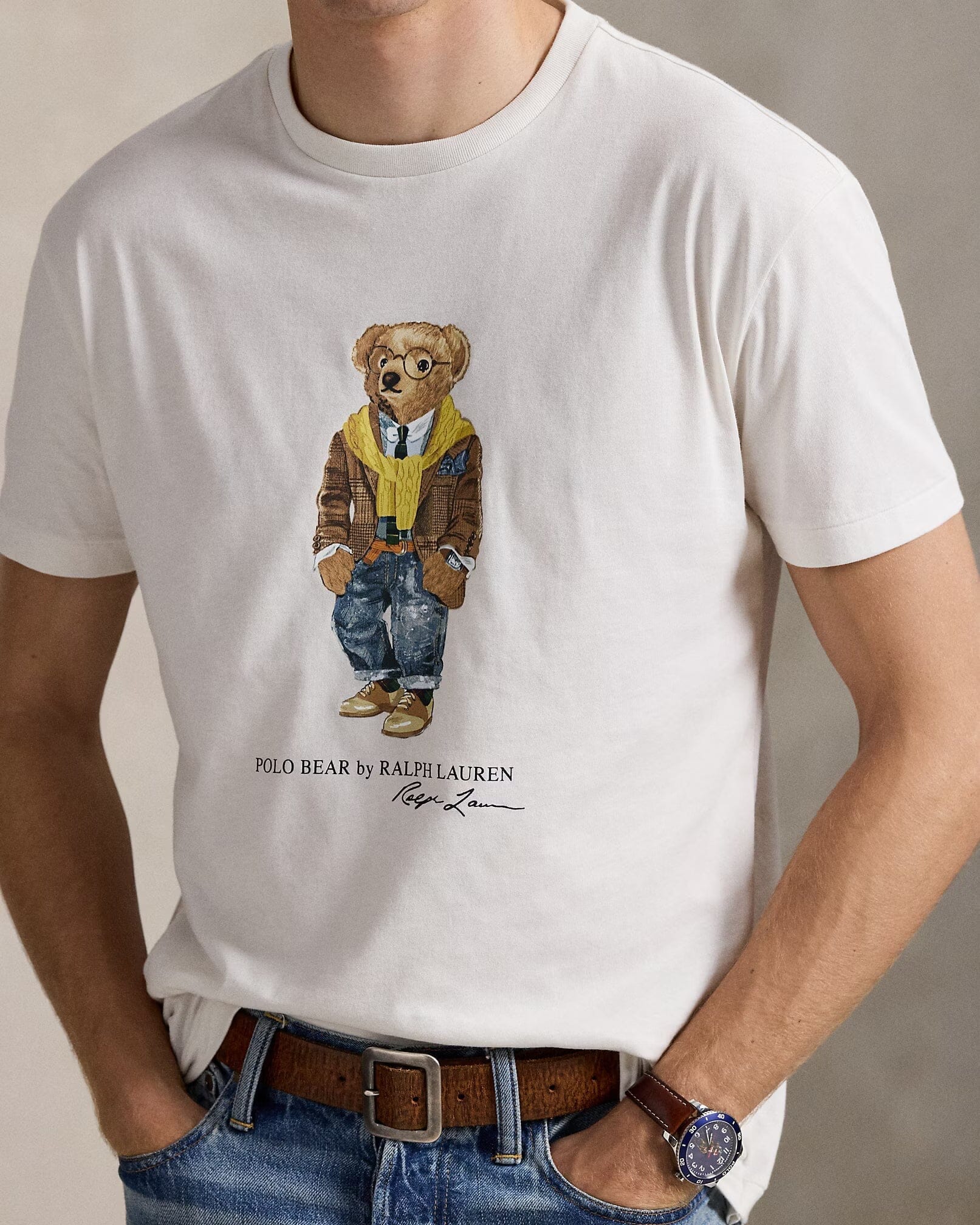 Classic Fit Polo Bear Jersey T-Shirt