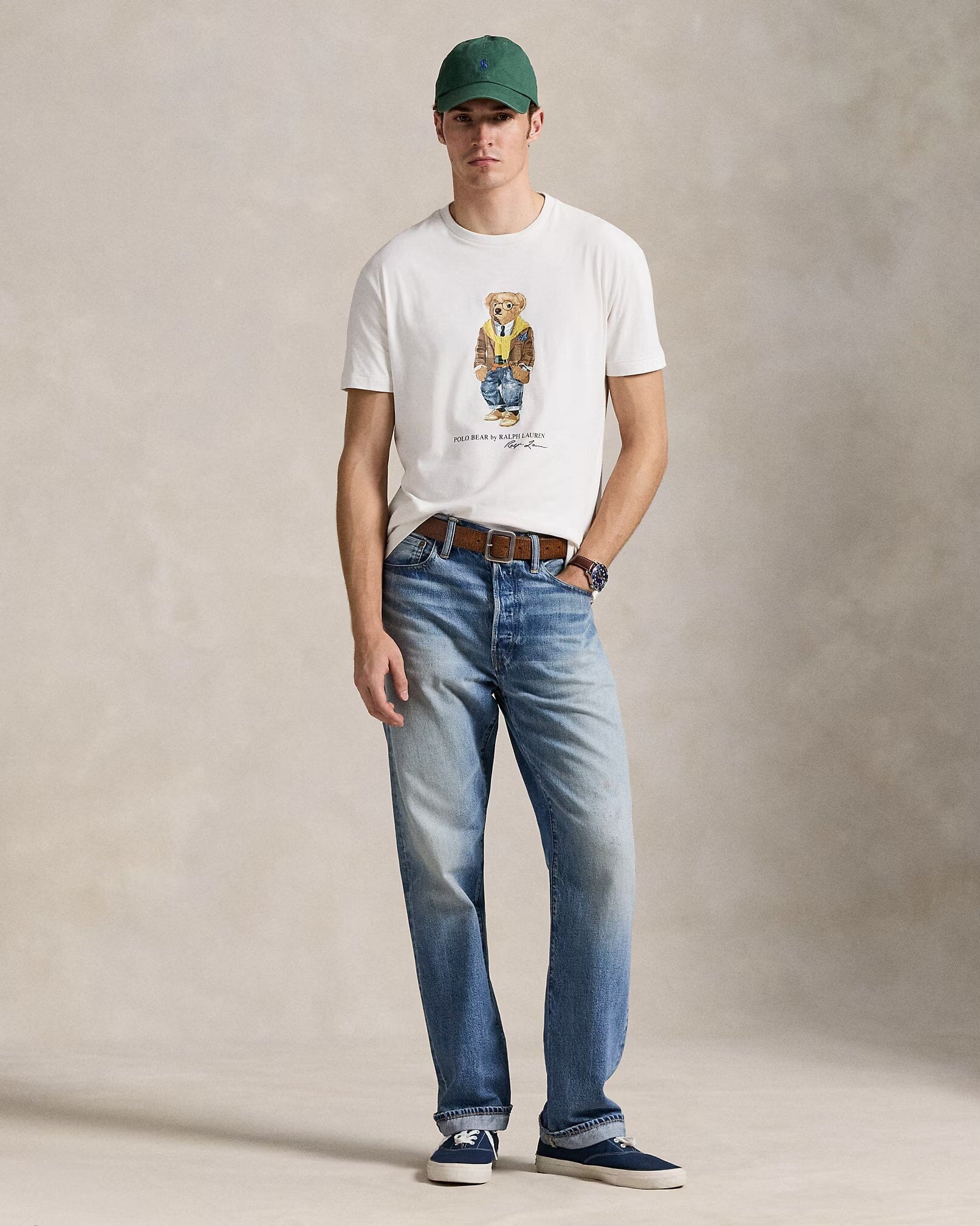 Classic Fit Polo Bear Jersey T-Shirt