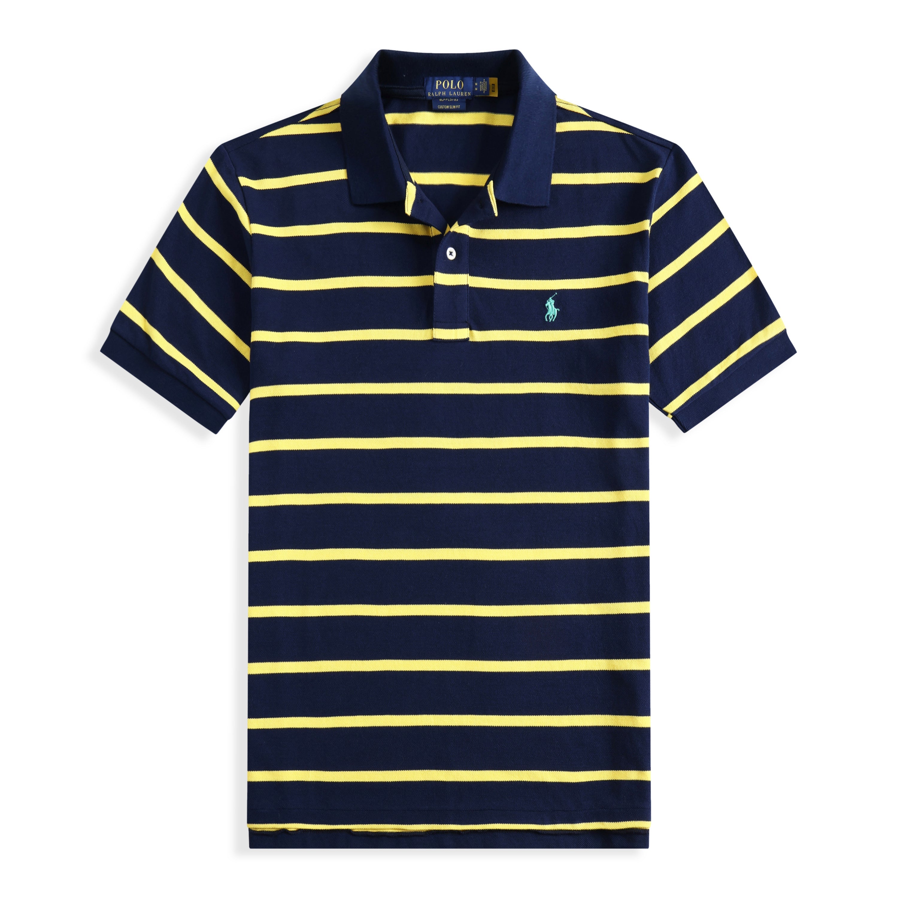 Vintage striped polo shirt
