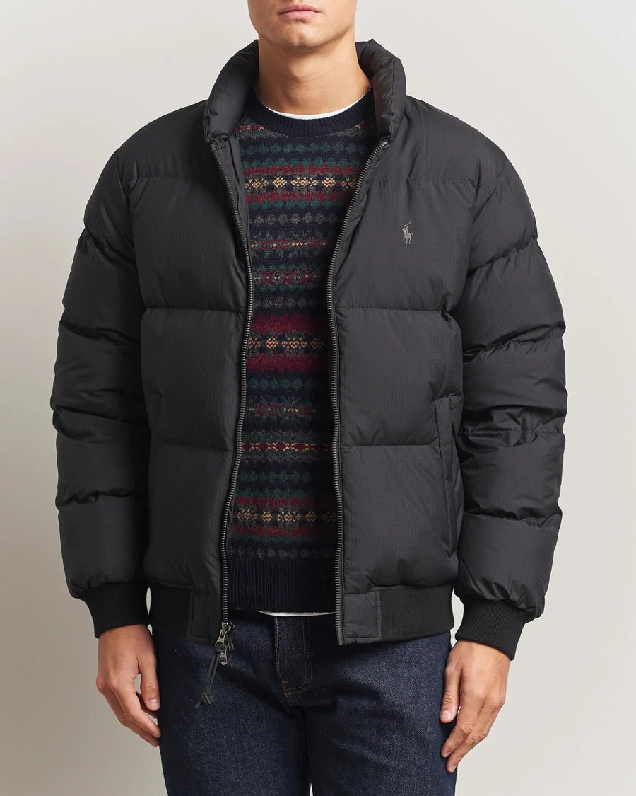 Textured Ripstop Down Jacket