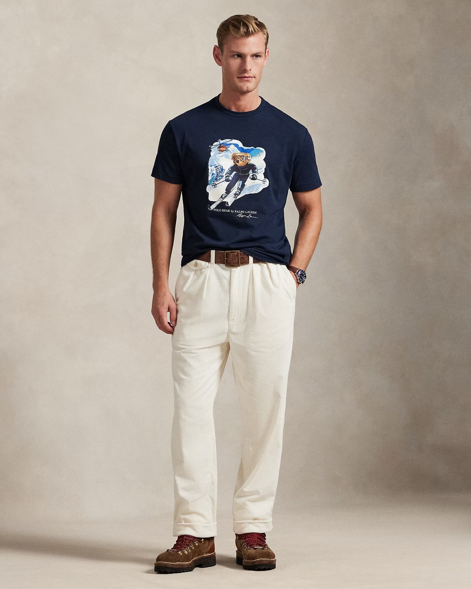 Polo Bear Jersey T-Shirt In A Classic Fit