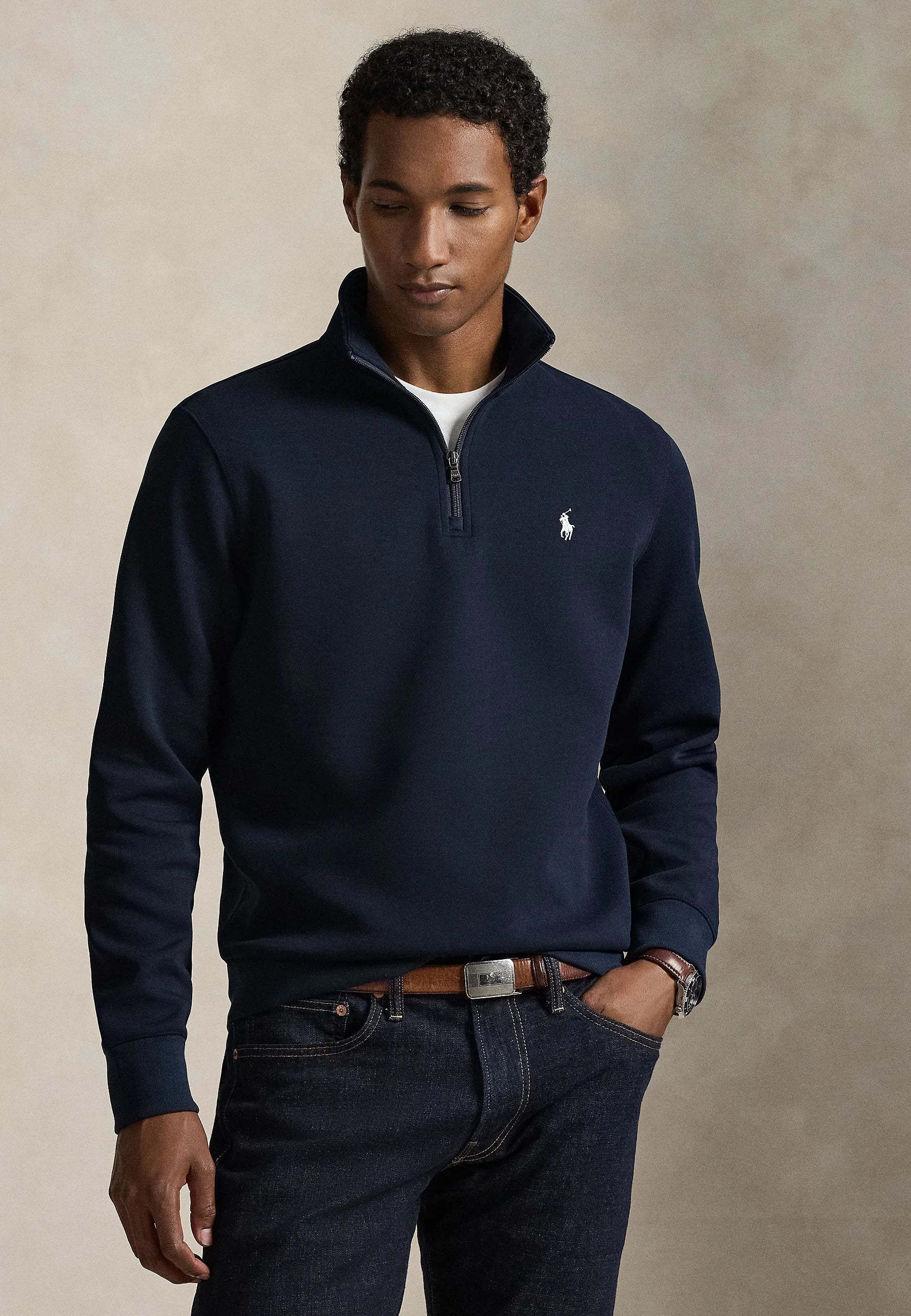 Long Sleeve Sweatshirt Quarter-Zip