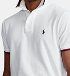 Custom Slim Fit Mesh Polo Shirt
