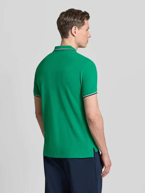 Custom Slim Fit Mesh Polo Shirt