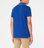 Custom Slim Fit Mesh Polo Shirt