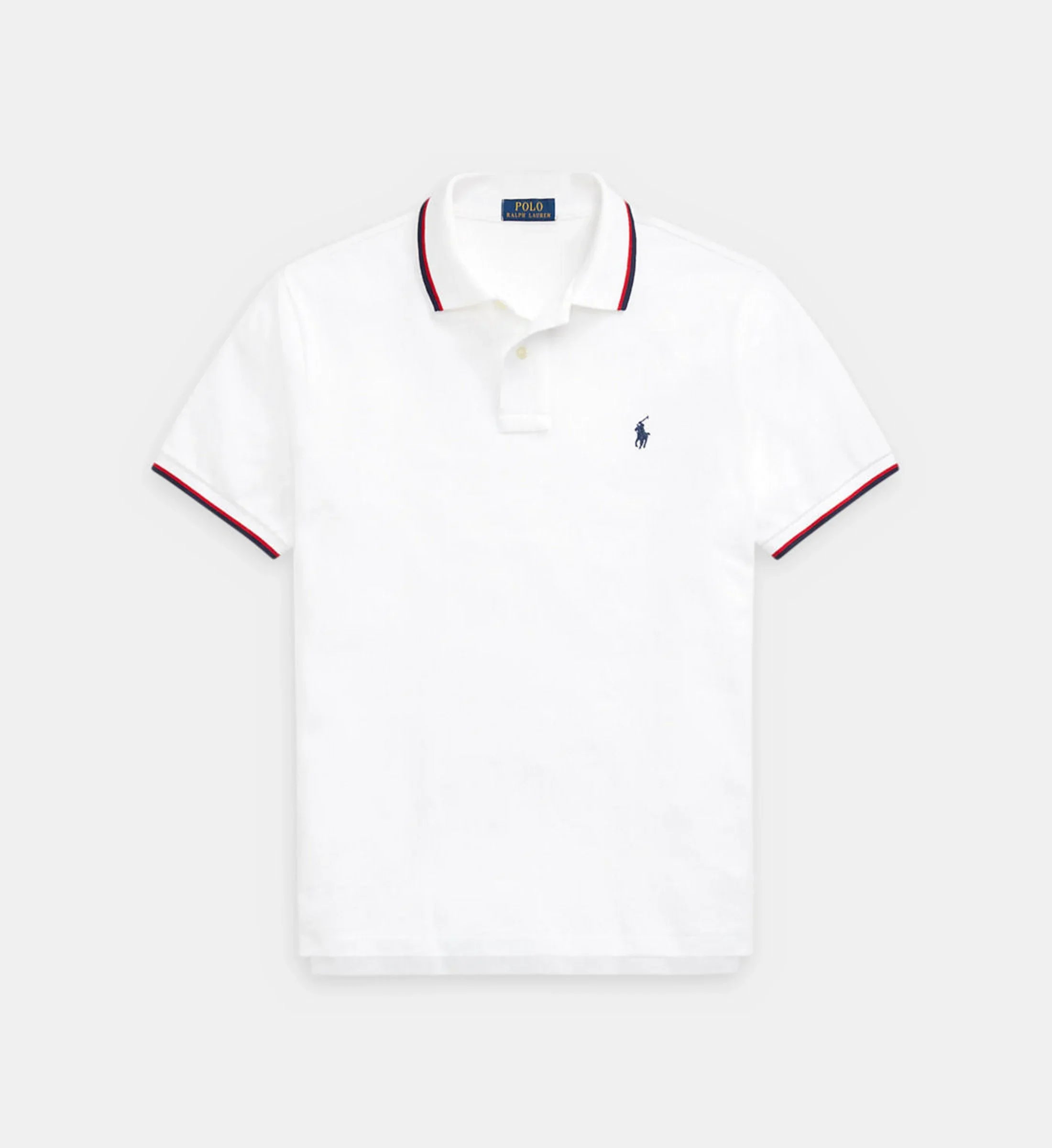 Custom Slim Fit Mesh Polo Shirt