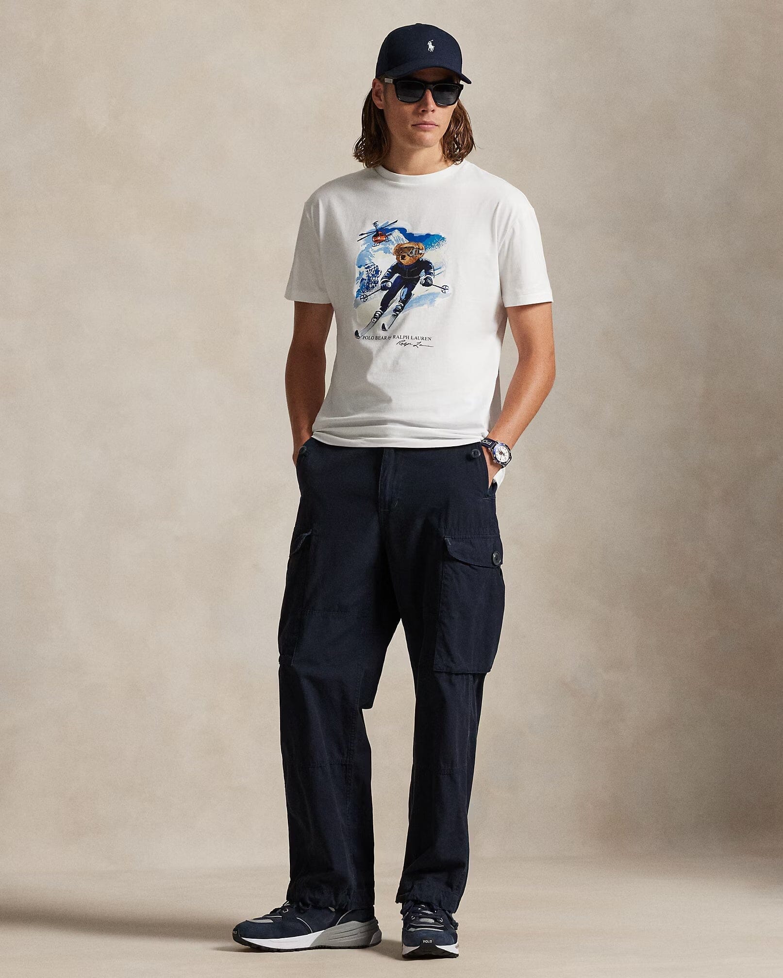 Polo Bear Jersey T-Shirt In A Classic Fit