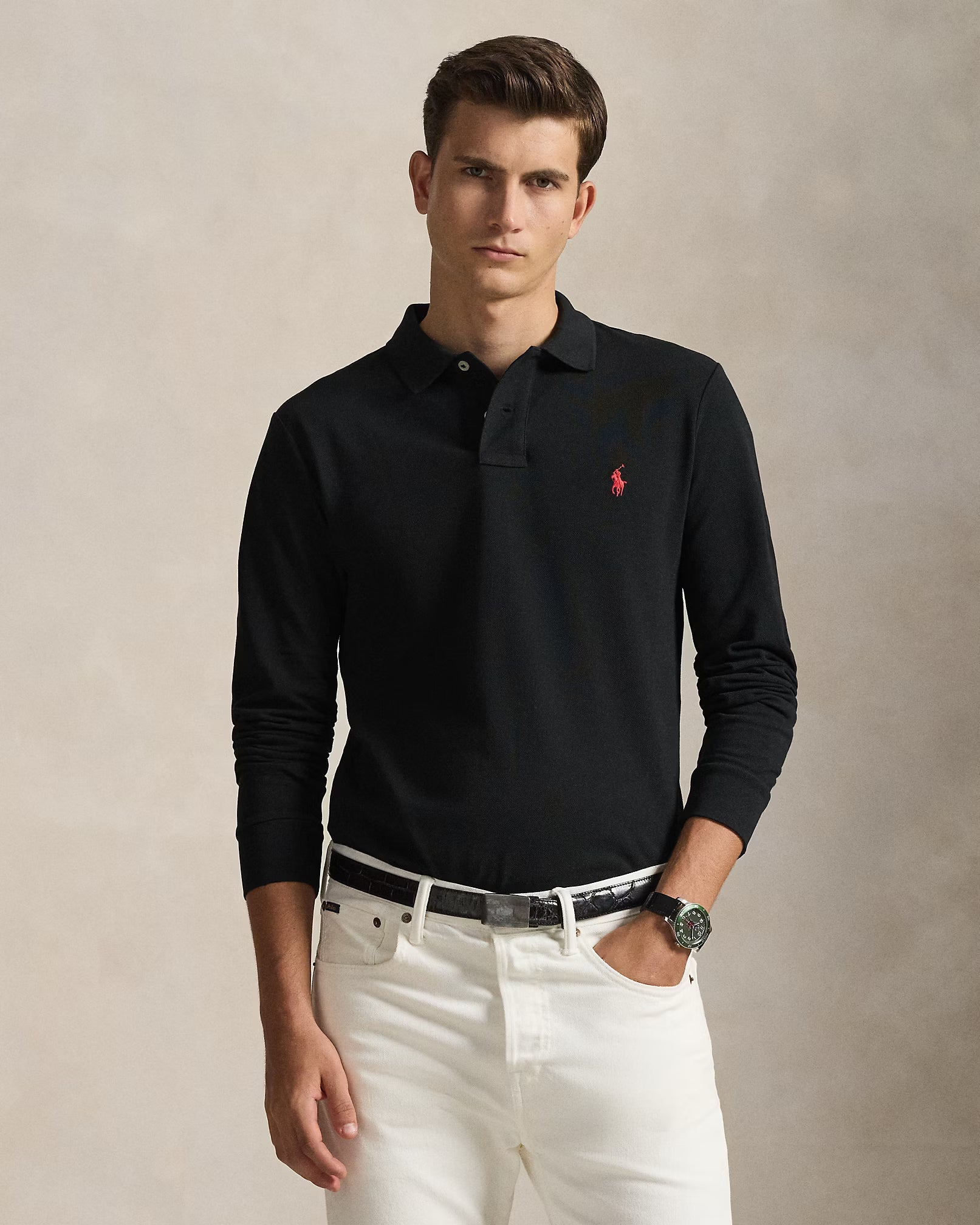 Classic Fit Soft Cotton Polo Shirt