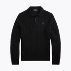 Wool–Cashmere Cable-Knit Jumper