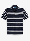 Knitted polo shirt