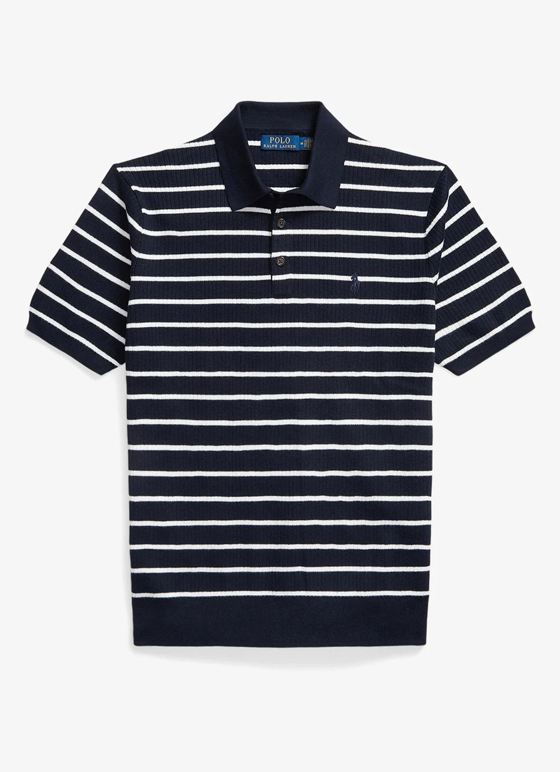 Knitted polo shirt