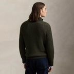 Washable Wool Quarter-Zip Sweater